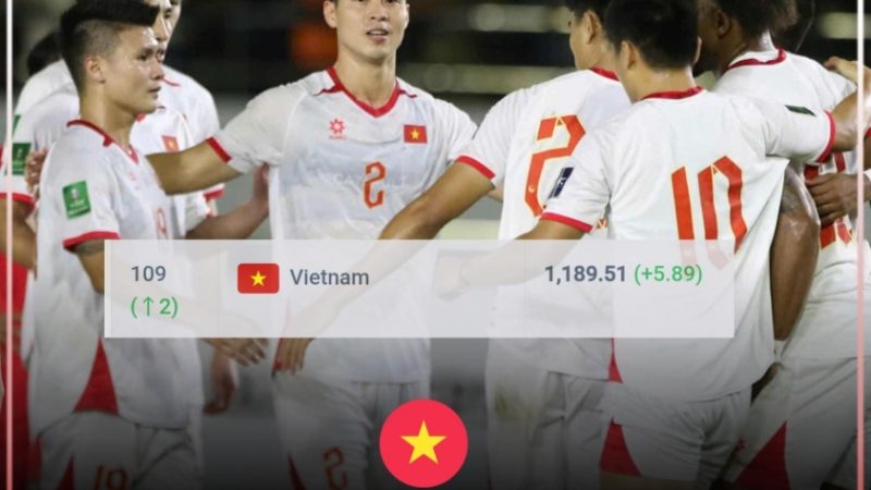 BXH FIFA chính thức: ĐT Việt Nam bất ngờ bị bỏ quên