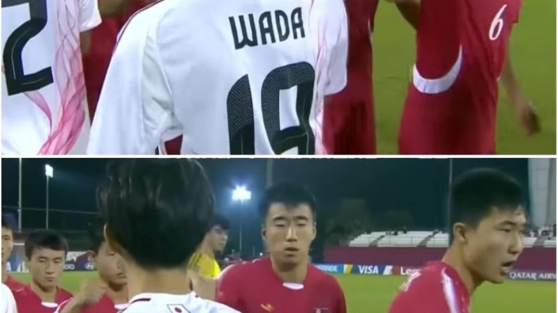 Cầu thủ Triều Tiên có hành động gây sốc đối với Nhật Bản