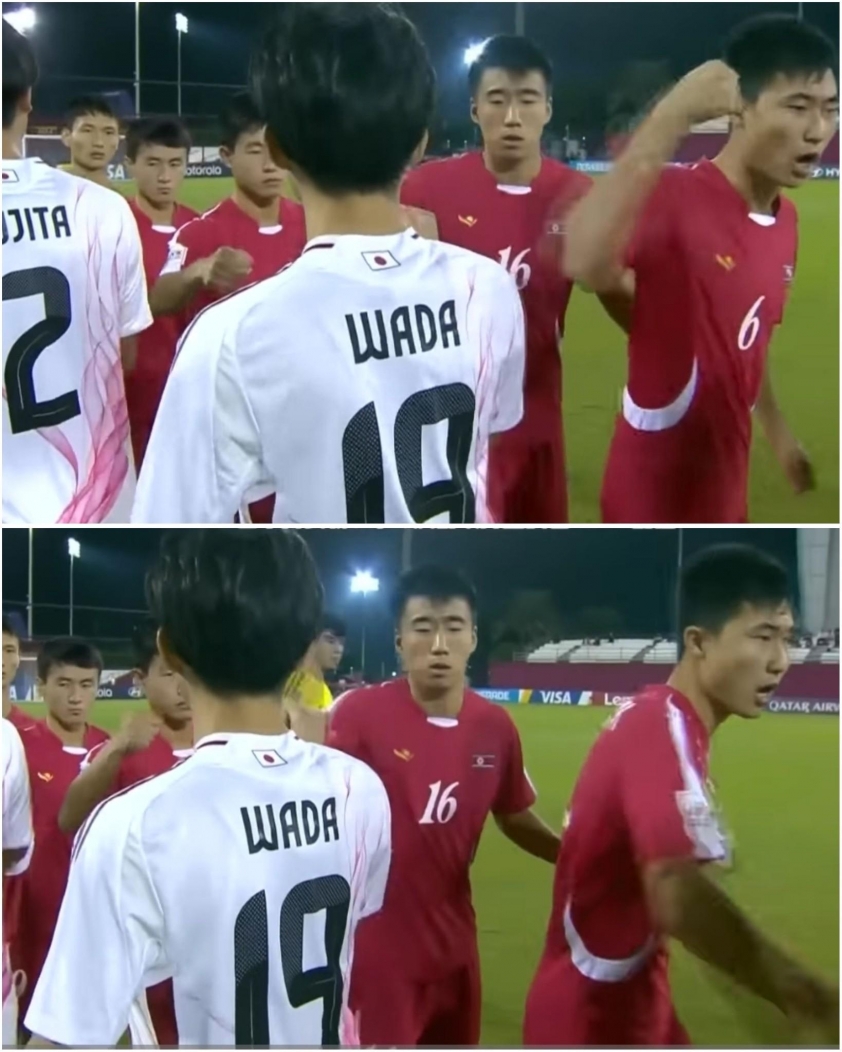 Cầu thủ Triều Tiên có hành động gây sốc đối với Nhật Bản